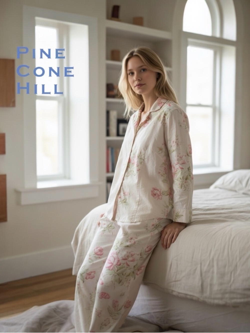 Pine Cone Hill Fine Linens Floral Pajama Set